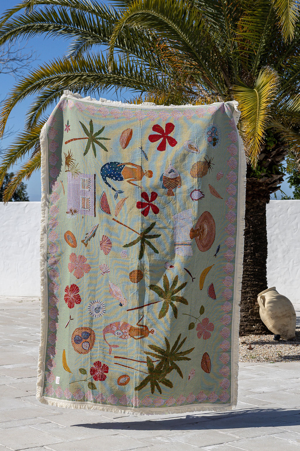 Golden Days Art Throw Rug By Gabrielle Diamantis *PREORDER*