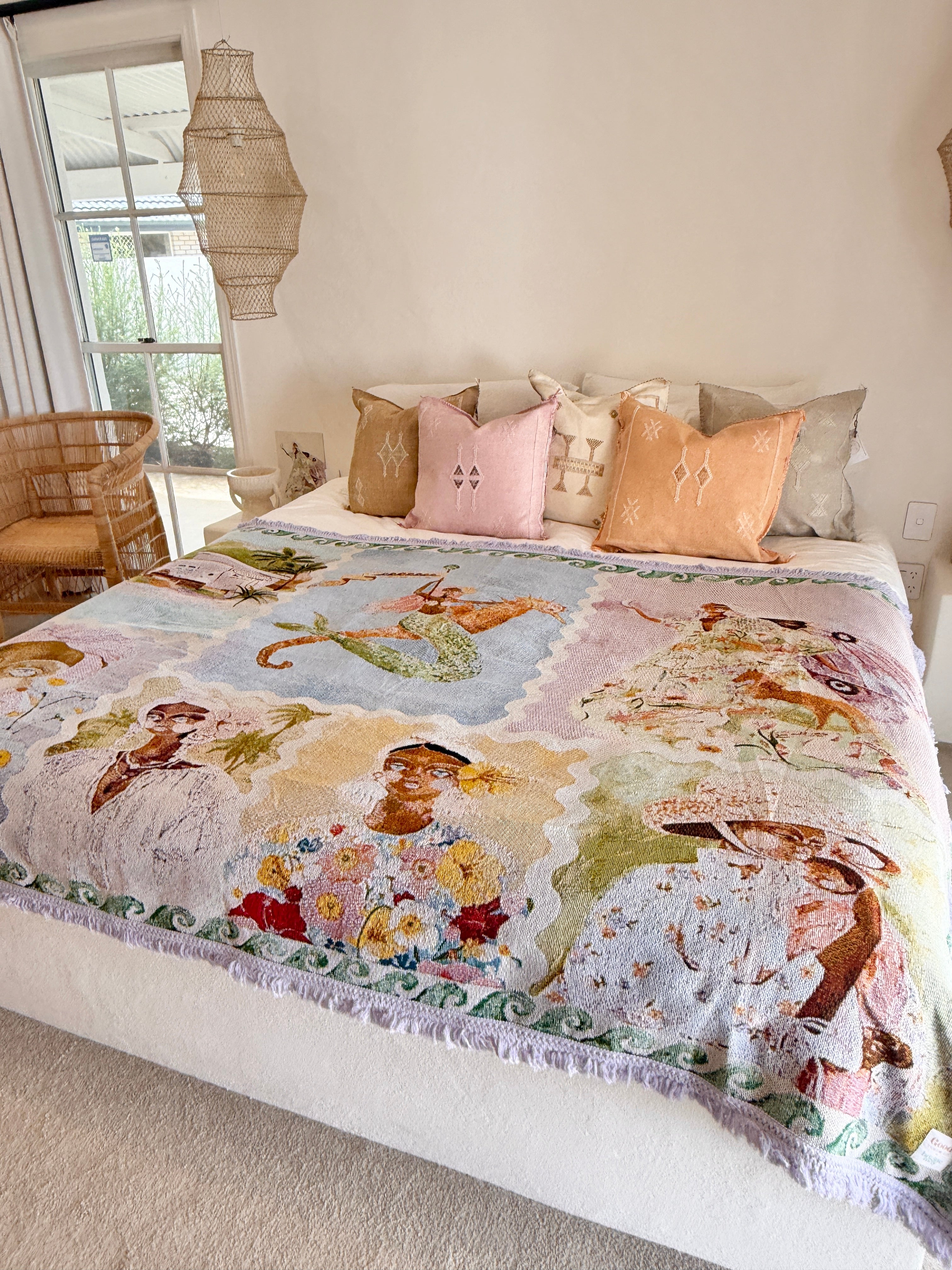 Summer Dream Art Throw Rug By Brigitte May