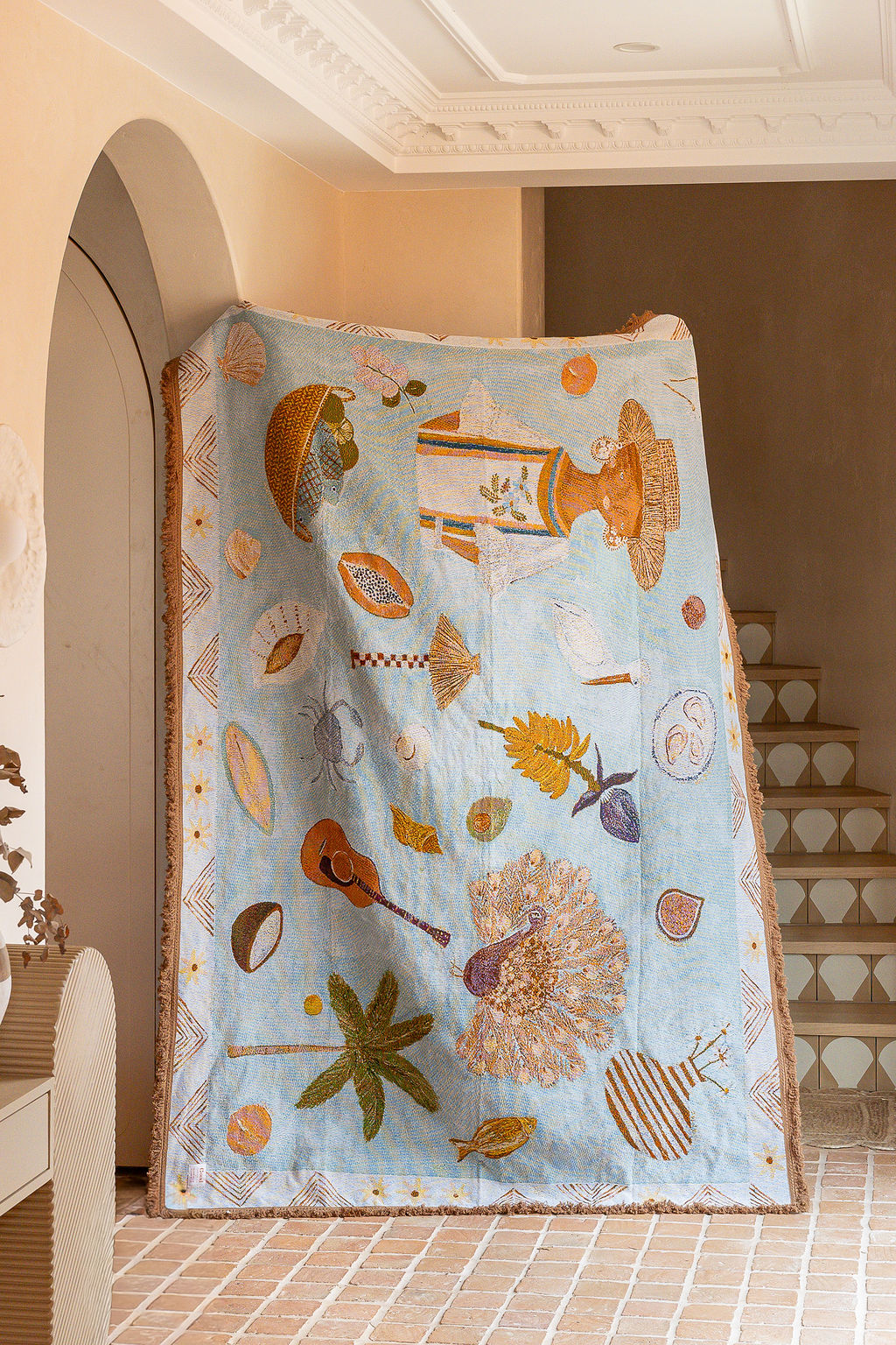 Summer Lovin Art Throw Rug By Gabrielle Diamantis