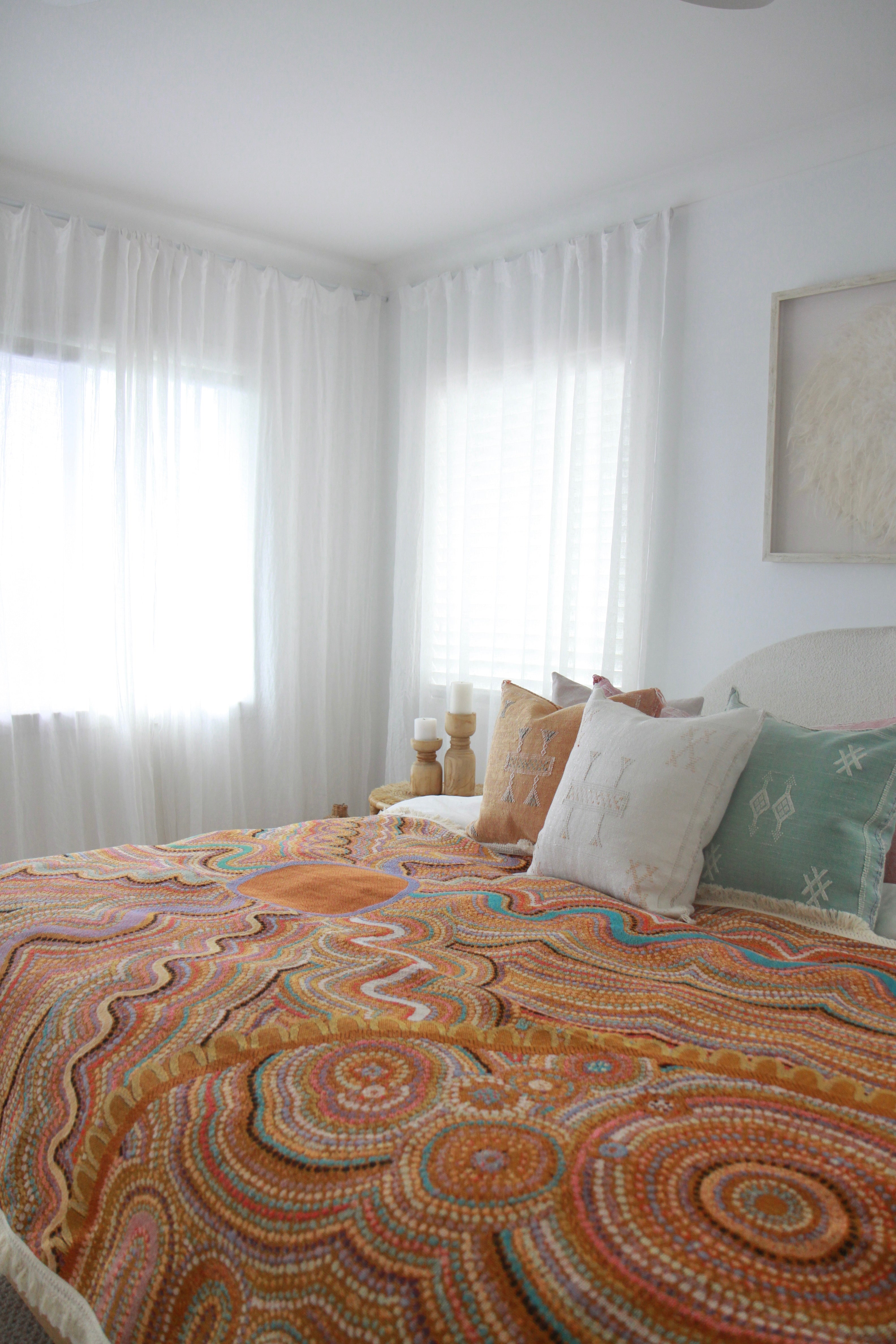 Sun Codes Indigenous Art Throw Rug By Natalie Jade
