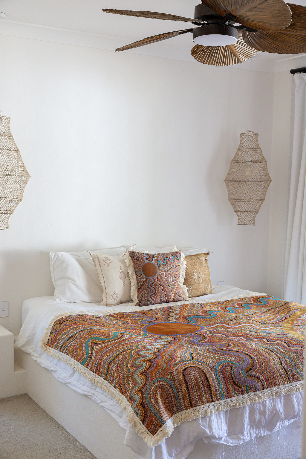 Sun Codes Indigenous Art Throw Rug By Natalie Jade