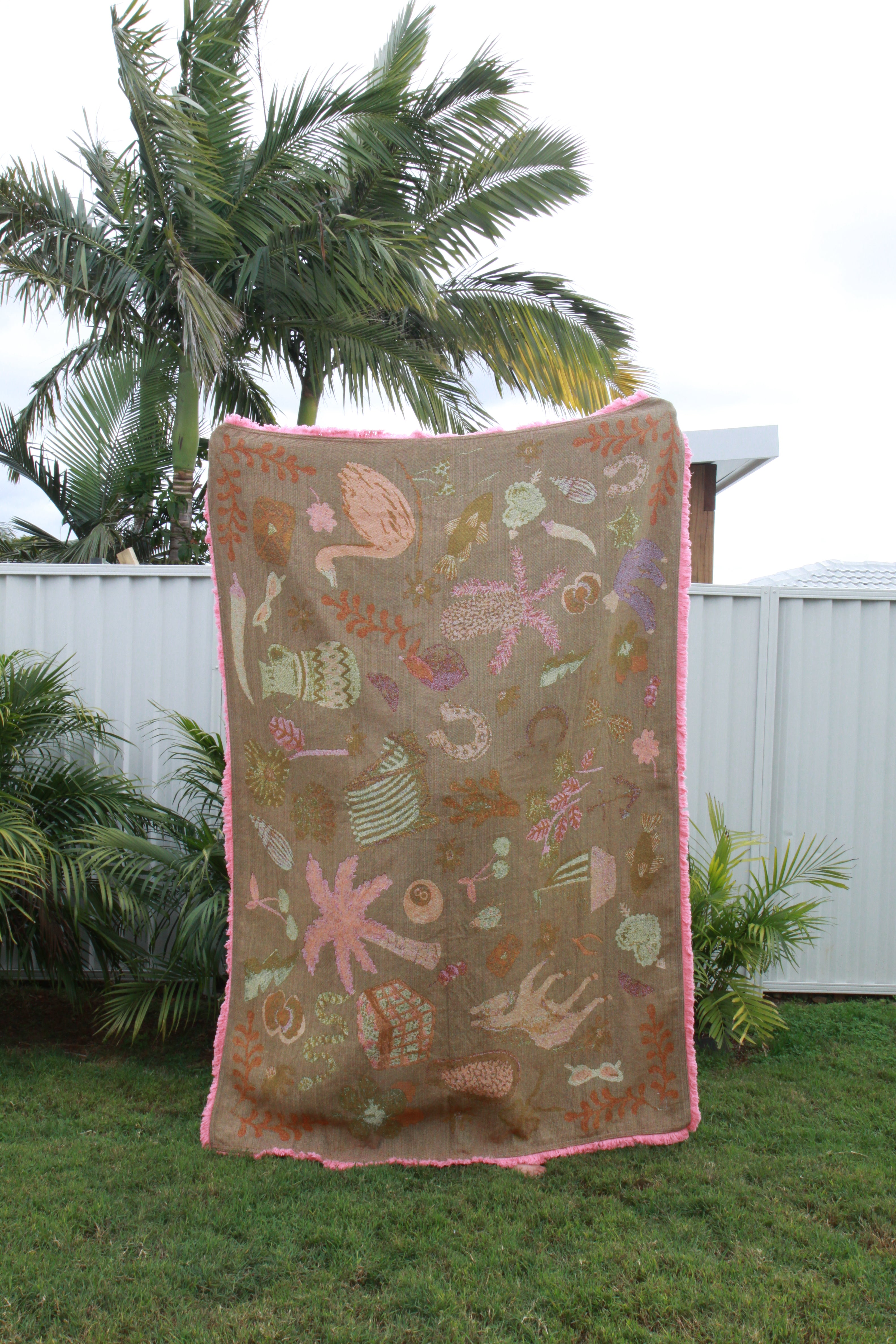 You’re My Lucky Charm Art Throw Rug By Amy Gibbs
