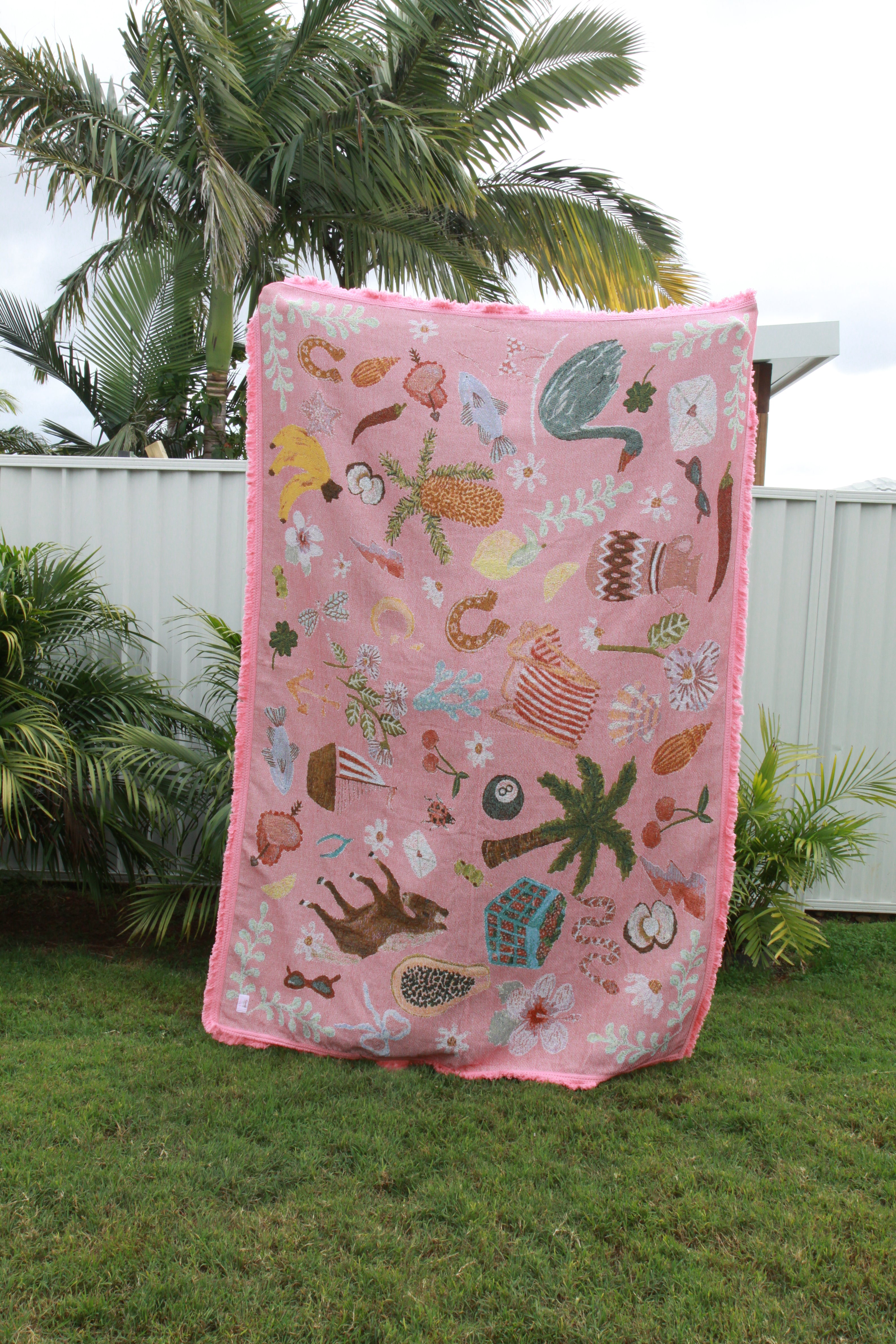 You’re My Lucky Charm Art Throw Rug By Amy Gibbs