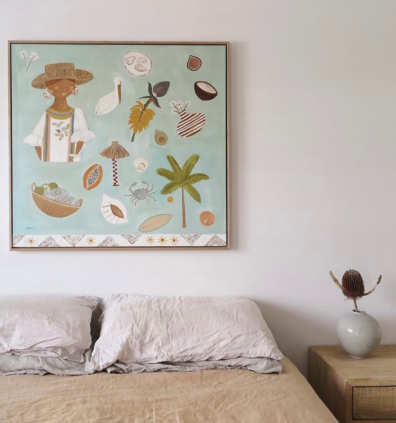 Summer Lovin Art Throw Rug By Gabrielle Diamantis