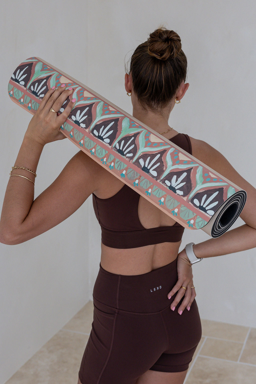 Premium Yoga Mat & Carry Strap Sea Song Mermaid