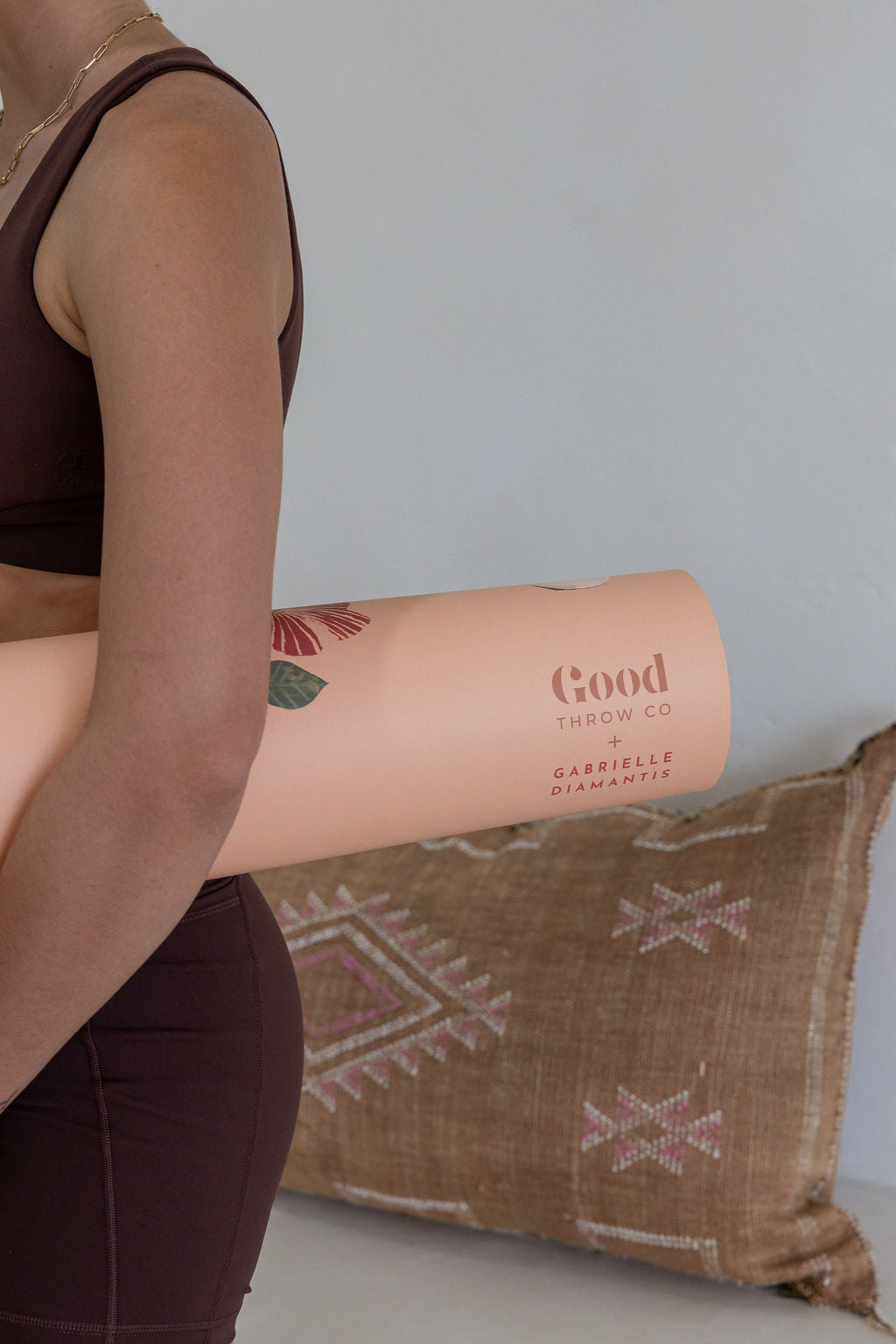 Premium Yoga Mat & Carry Strap Abundance