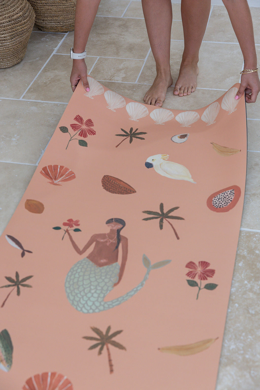 Premium Yoga Mat & Carry Strap Abundance
