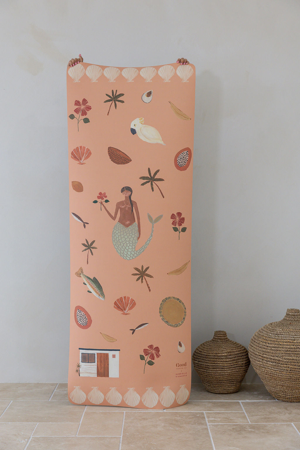 Premium Yoga Mat & Carry Strap Abundance