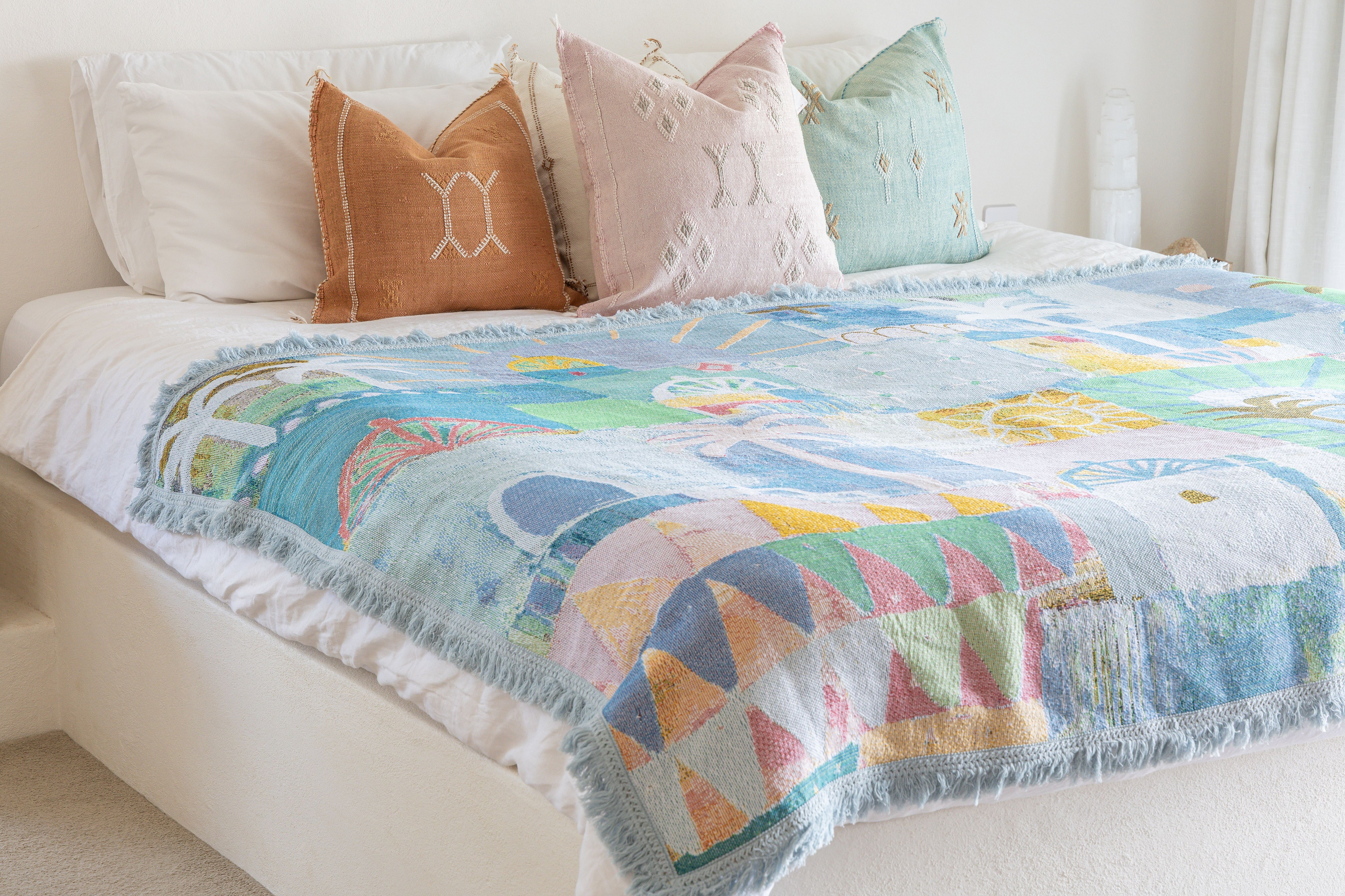 Rock The Kasbah Art Throw Rug By Sue Fantini