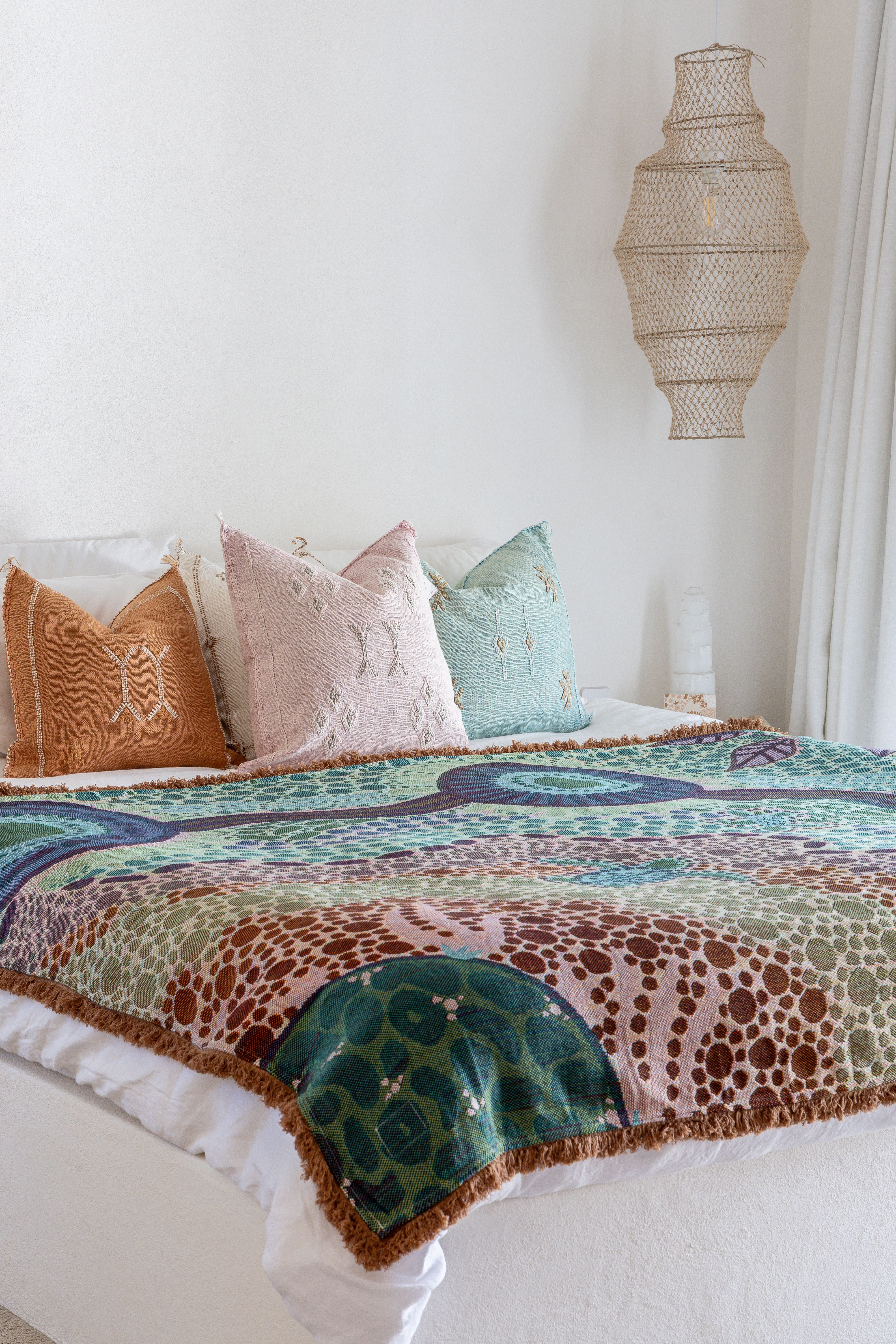 Buggeiri (Open Land) Art Throw Rug By Taylor-Lee