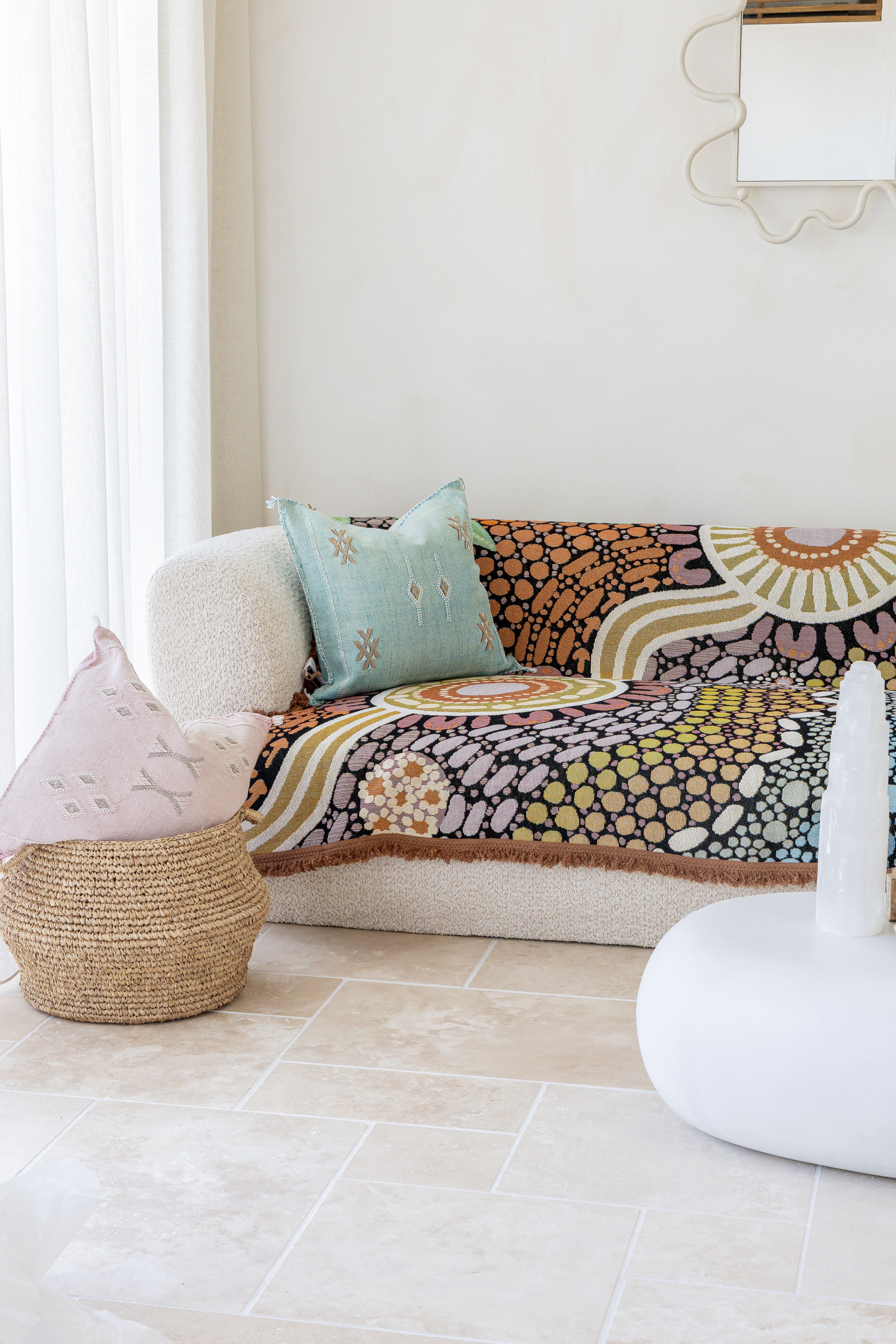Buggeiri (Open Land) Art Throw Rug By Taylor-Lee
