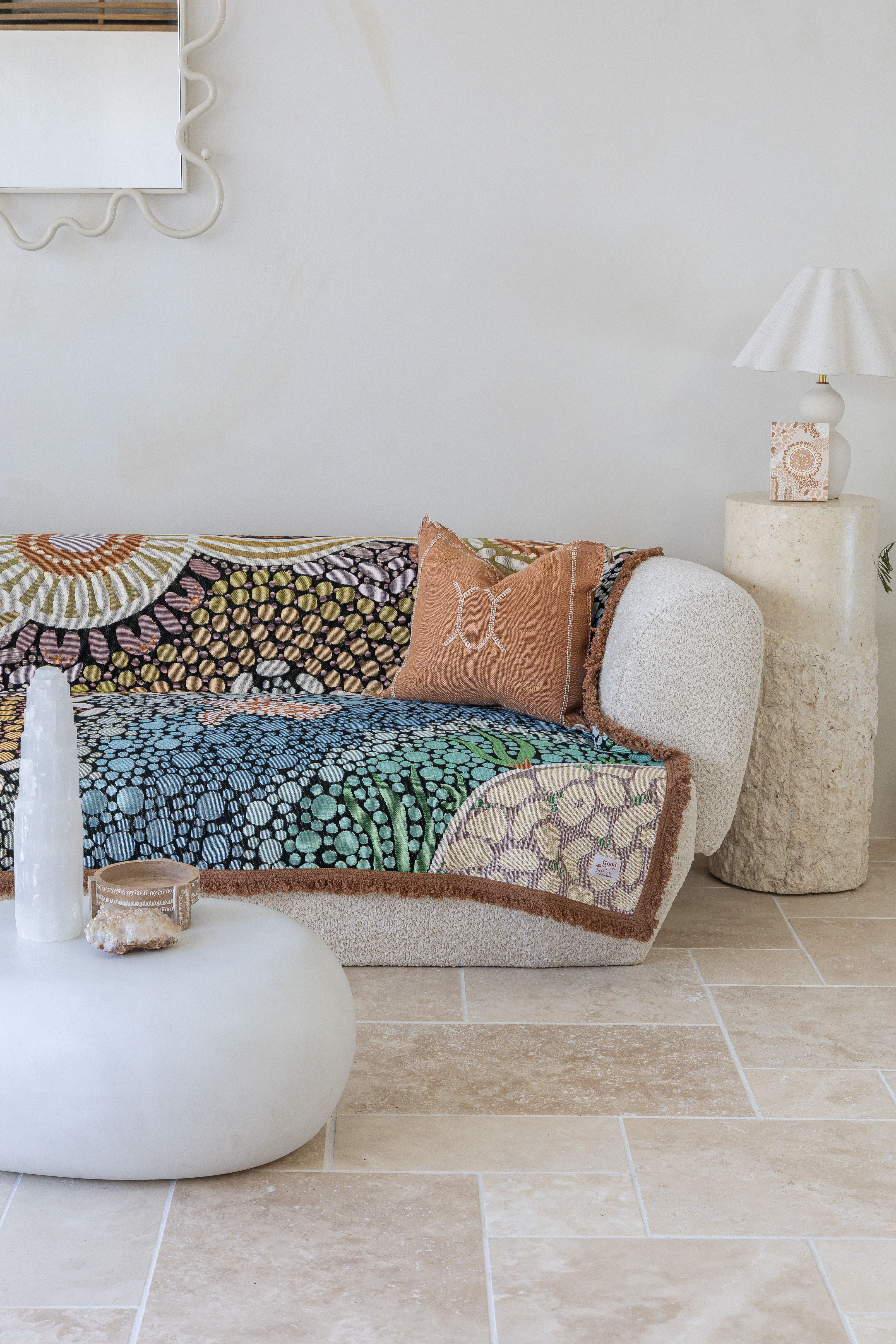 Buggeiri (Open Land) Art Throw Rug By Taylor-Lee