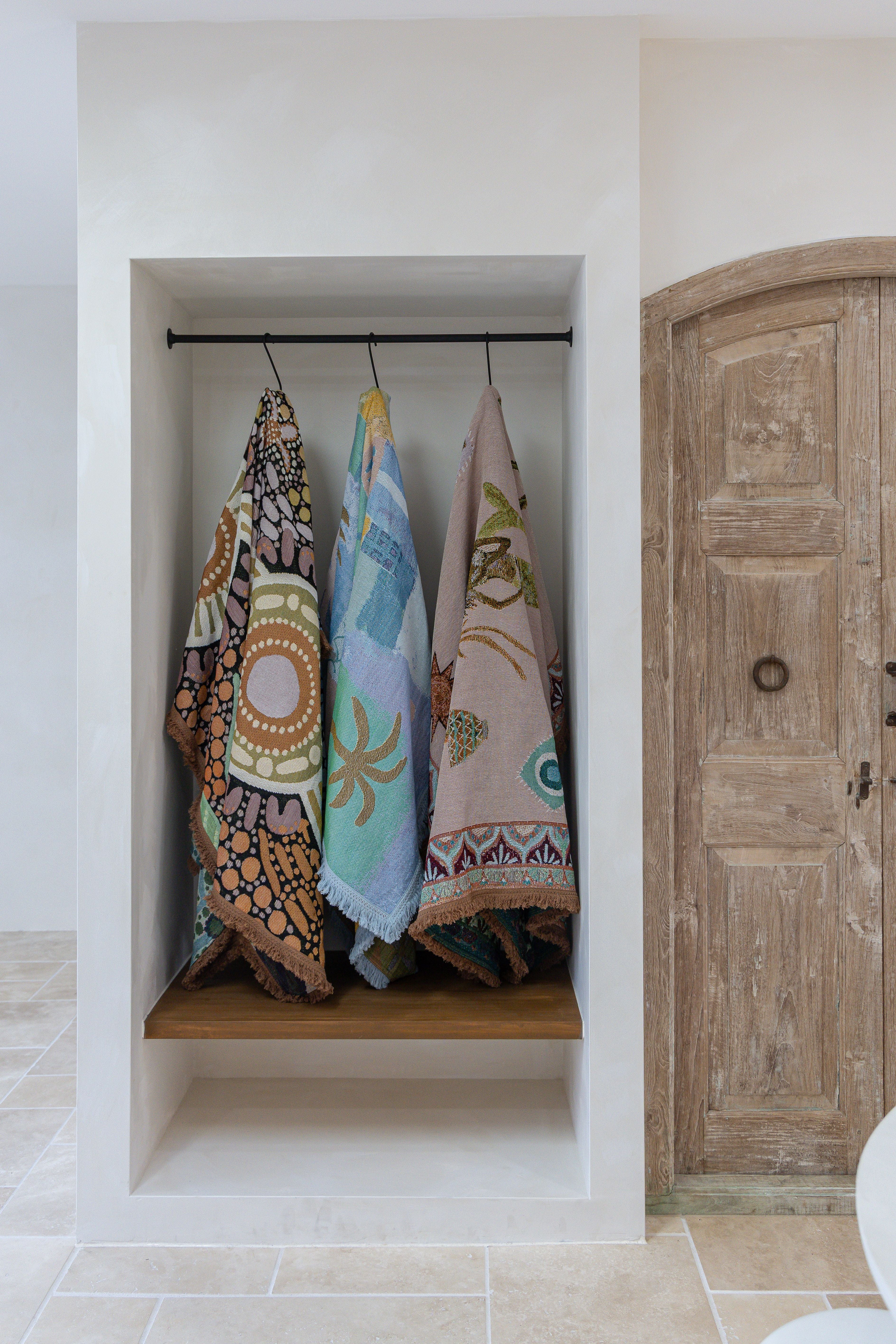Buggeiri (Open Land) Art Throw Rug By Taylor-Lee