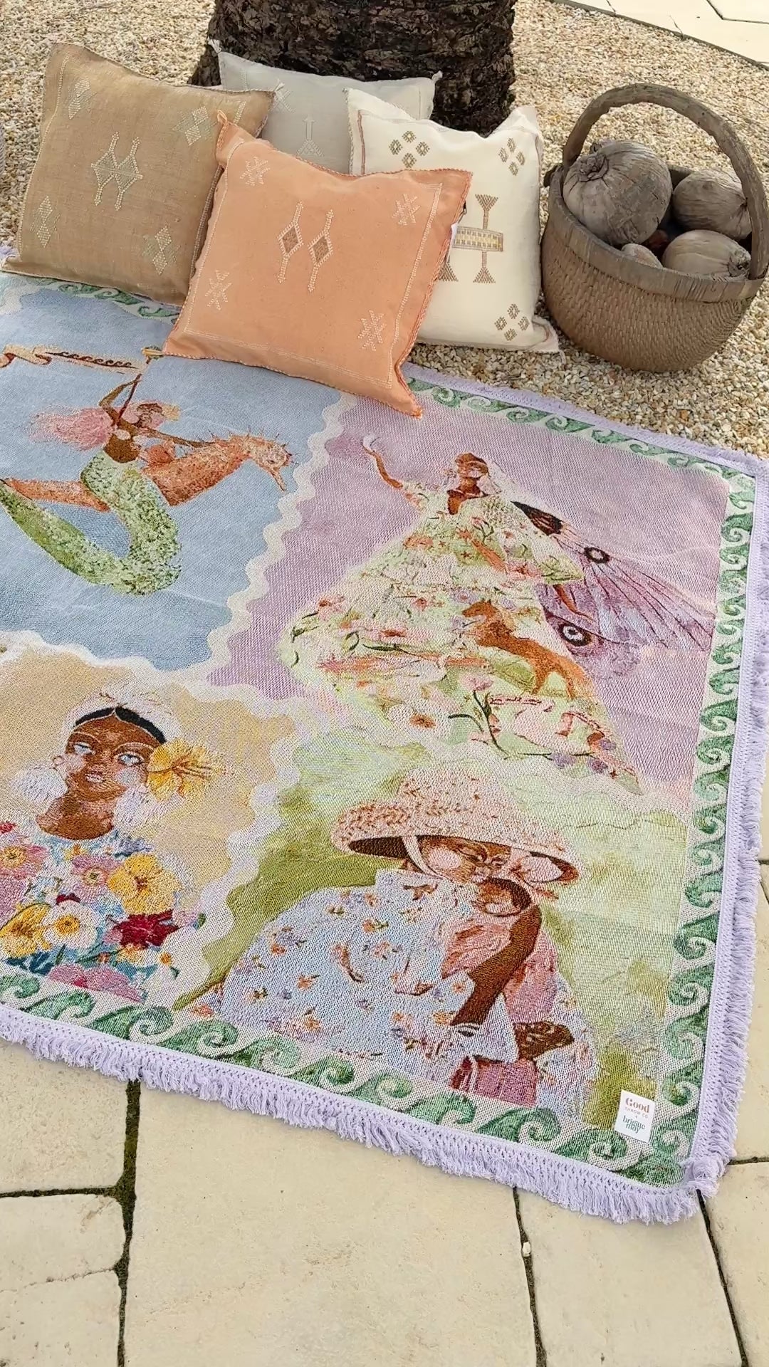 Summer Dream Art Throw Rug By Brigitte May